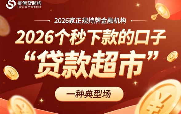 为何有人说有2026个秒下款的口子