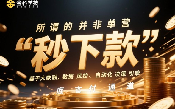 秒下款小贷口子是如何做到快速审批的