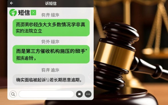 浦发信用卡发短信起诉我了会怎么样