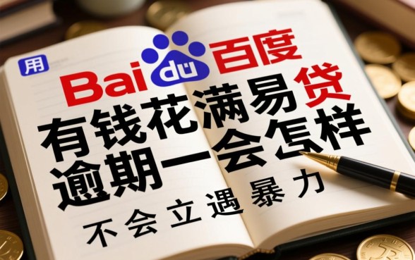 百度有钱花满易贷逾期一天会怎么样