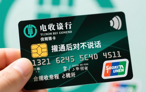 农行信用卡催收电联不说话怎么回事