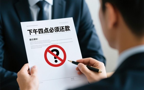 催收说下午四点必须还信用卡怎么办,不还会坐牢吗? 催收说下午四点必须还信用卡怎么办