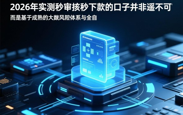 2026年实测秒审核秒下款的口子是真的吗