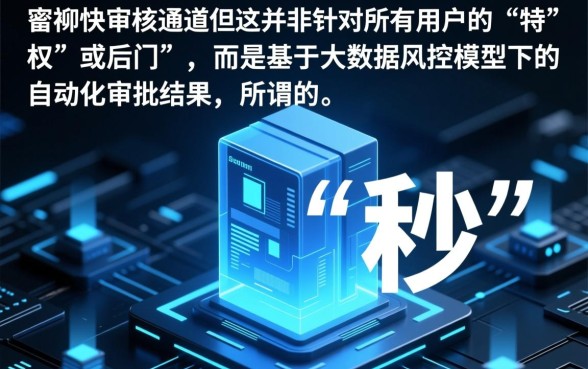 下款放款有特别快的审核通道吗