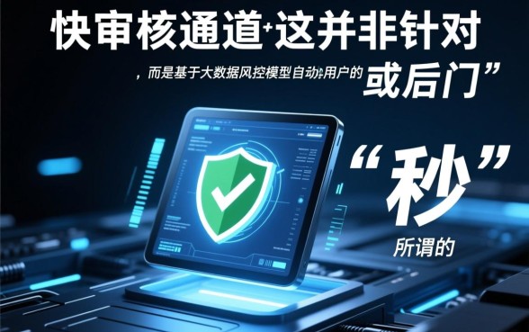 下款放款有特别快的审核通道吗