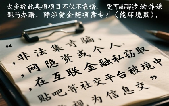 下款口子贴吧里的高收益项目靠谱吗