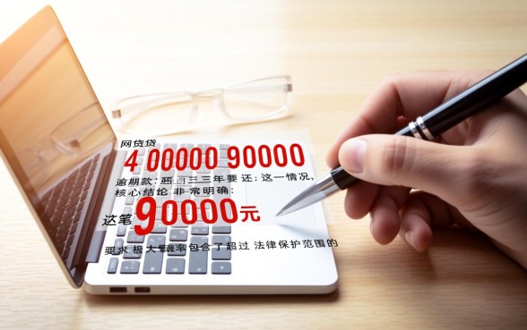 网贷4000逾期三年要还9000