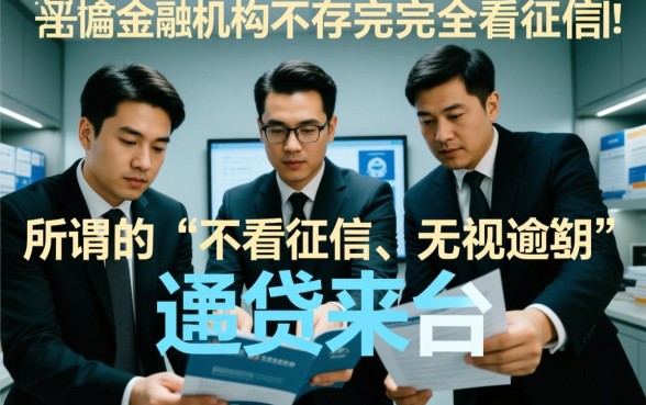 哪个平台借钱不看征信和逾期记录呢