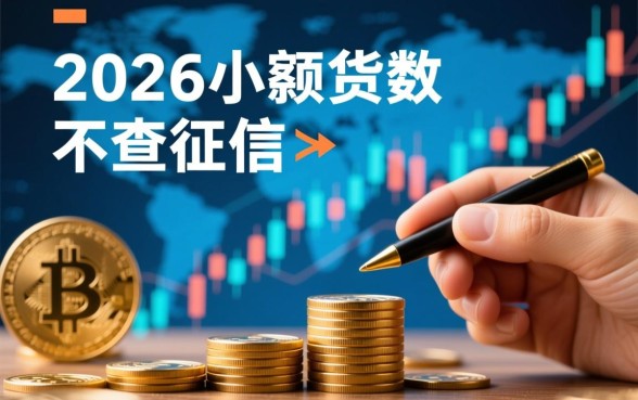 2026小额贷款不查征信的有哪些