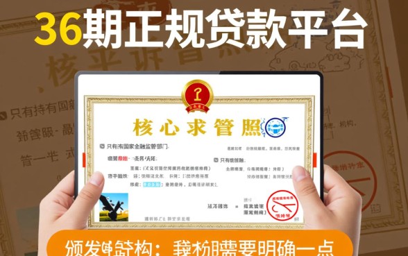 可以分36期正规的贷款平台有哪些