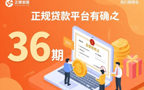 可以分36期正规的贷款平台有哪些