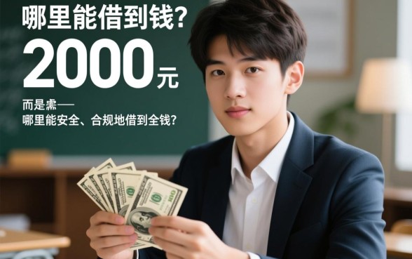 18岁可以在哪个平台借钱2000