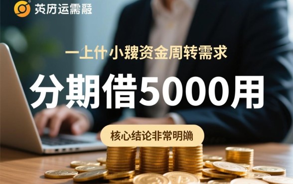 分期借5000用什么比较好通过呢