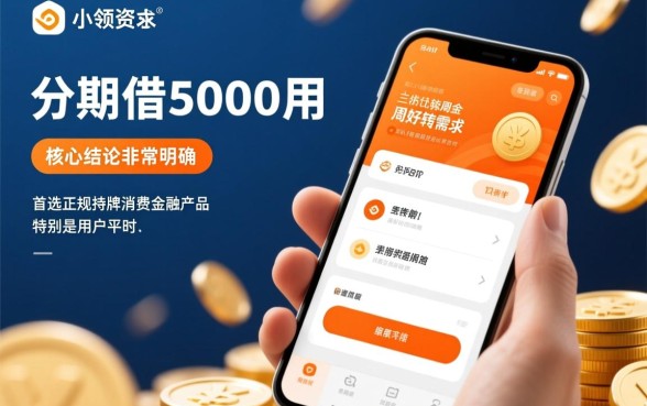 分期借5000用什么比较好通过呢
