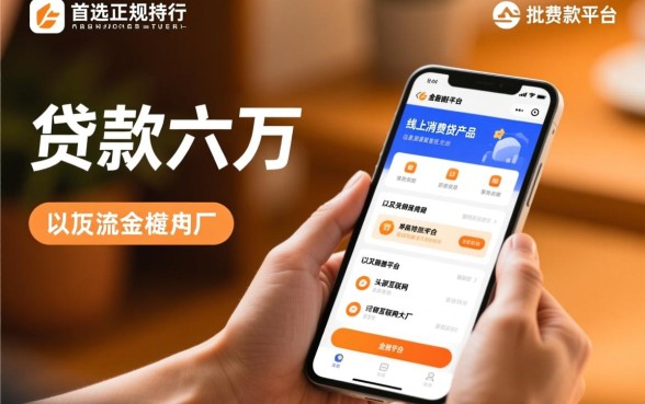 哪个贷款平台可以直接贷款六万元呢