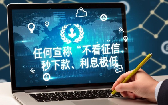 哪个网贷借钱不看征信的呢利息低点