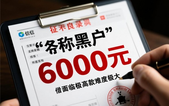 黑户借钱6000去哪里可以借到呢