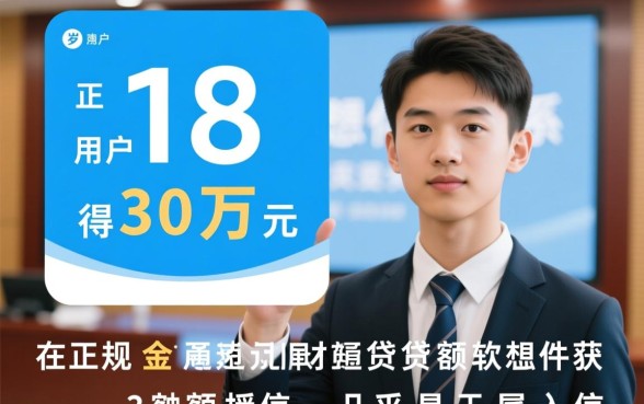 什么贷款软件18岁可以贷款30万