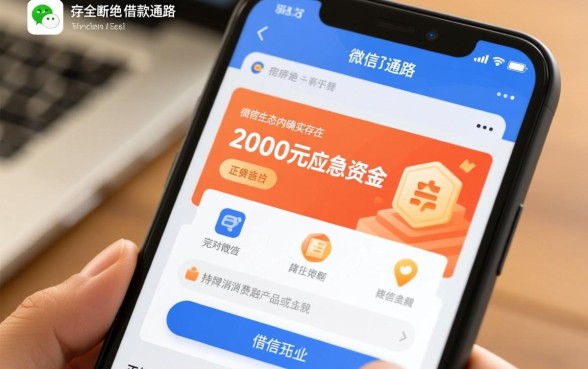 征信差能借2000的微信借款平台吗