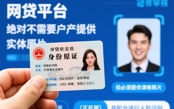 网贷不用身份证原件能贷到钱吗