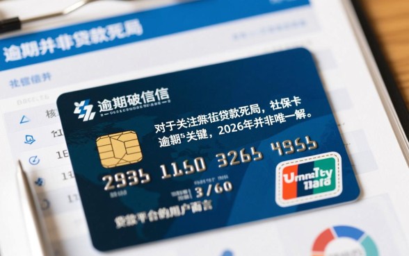 征信有逾期2026社保卡能贷款吗