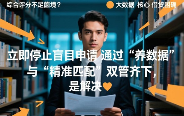 大数据花了综合评分不足怎么借网贷