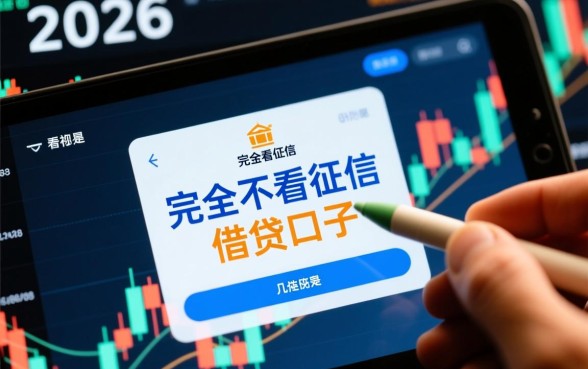 黑户2026有什么不看征信的口子