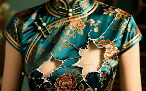 旗袍破大口子怎么补救?旗袍破了大洞怎么办? 旗袍破大口子怎么补救
