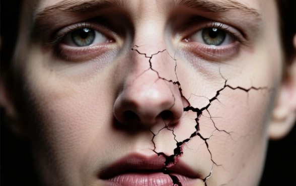 梦见鼻子下边的脸皮裂开是什么预兆