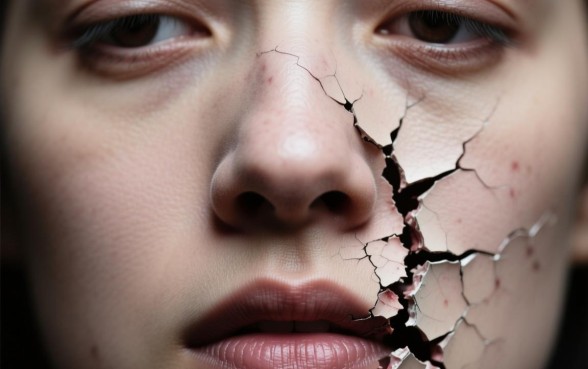 梦见鼻子下边的脸皮裂开是什么预兆