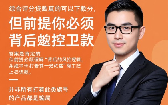 不查综合评分的贷款真的可以下款的