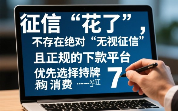 什么借款平台最好借款通过征信花了