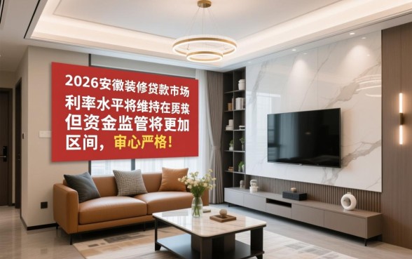 2026安徽装修贷款利率是多少