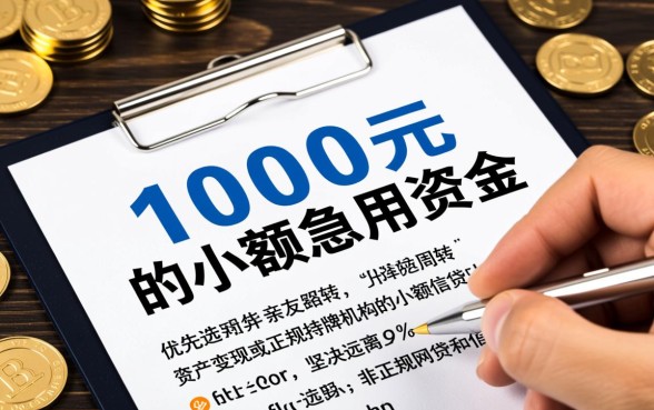 征信不好哪里可以借钱急用1000,征信差怎么借到1000? 征信不好哪里可以借钱急用1000