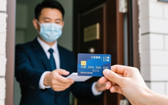 欠款3000信用卡上门催收怎么办