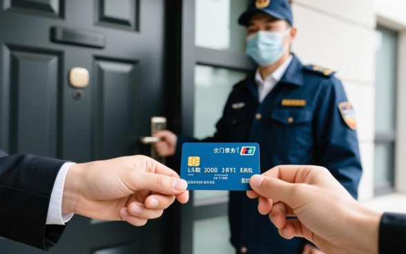 欠款3000信用卡上门催收怎么办