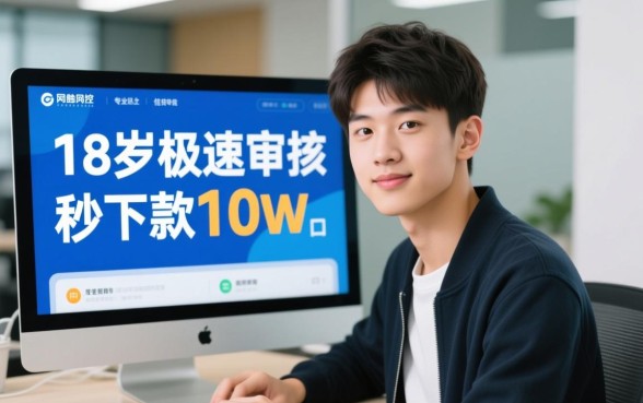 18岁极速审核秒下款10w的口子是真的吗