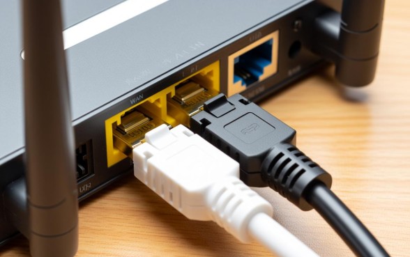 路由器应该插在猫的哪个口子下方呢