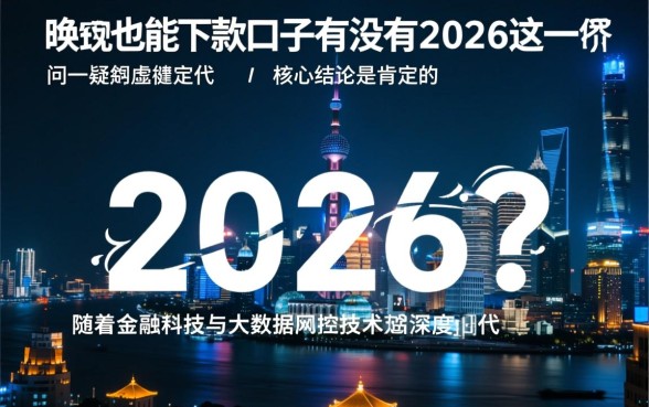 晚上也能下款的口子有没有2026