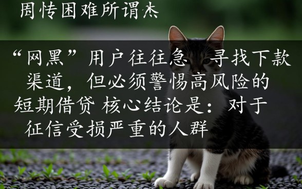 2026网黑能下500的7天口子吗