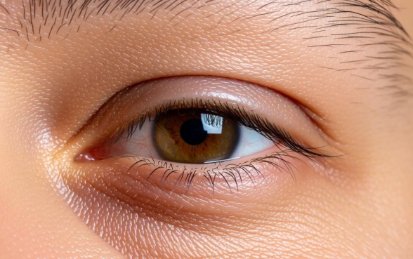 下眼皮末端有白色的小口子是什么病