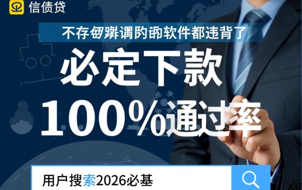 2026必定下款的贷款软件有哪些