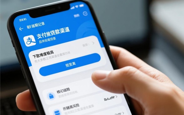 支付宝逾期有没有能下款的口子