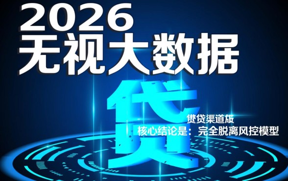 2026无视黑白大数据的网贷口子