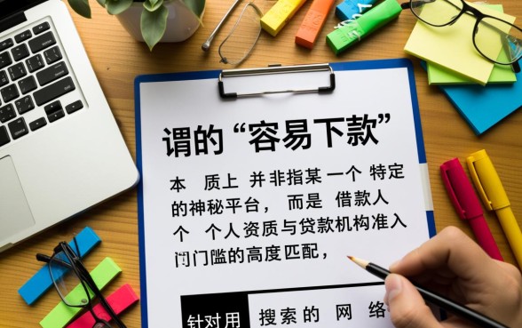 网络贷款容易下款的口子有哪些