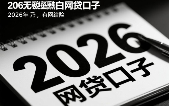 2026无视黑白的网贷口子有哪些