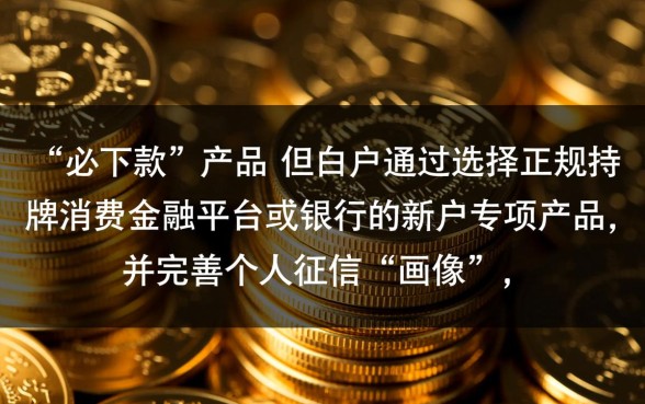 白户必下款的网贷怎么申请