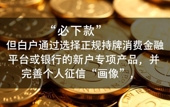 白户必下款的网贷怎么申请