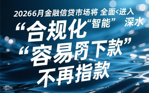 2026年6月容易下款的口子有哪些