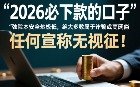 2026必下款的口子真的安全吗